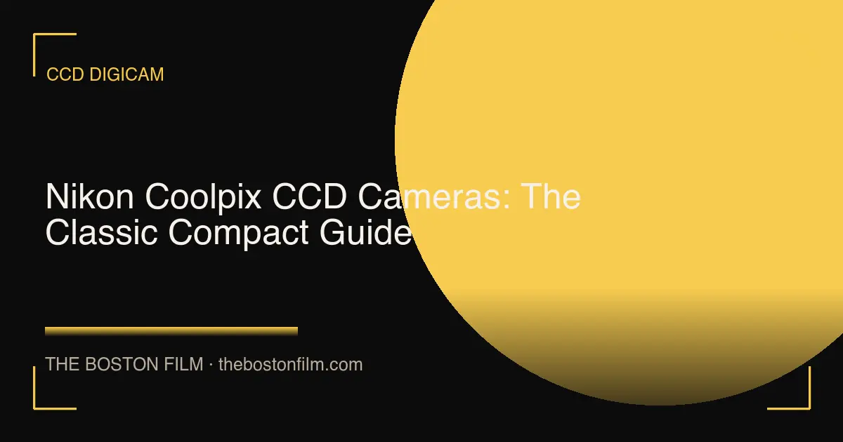 Nikon Coolpix CCD Cameras: The Classic Compact Guide