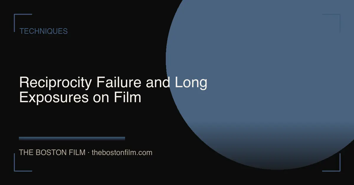 Reciprocity Failure and Long Exposures on Film