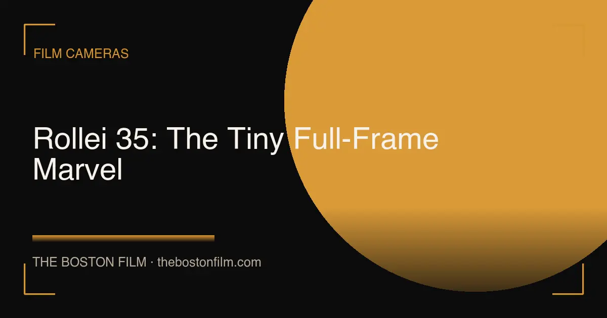 Rollei 35: The Tiny Full-Frame Marvel
