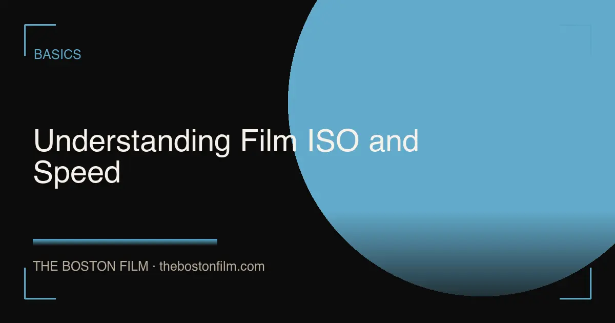 Understanding Film ISO and Speed